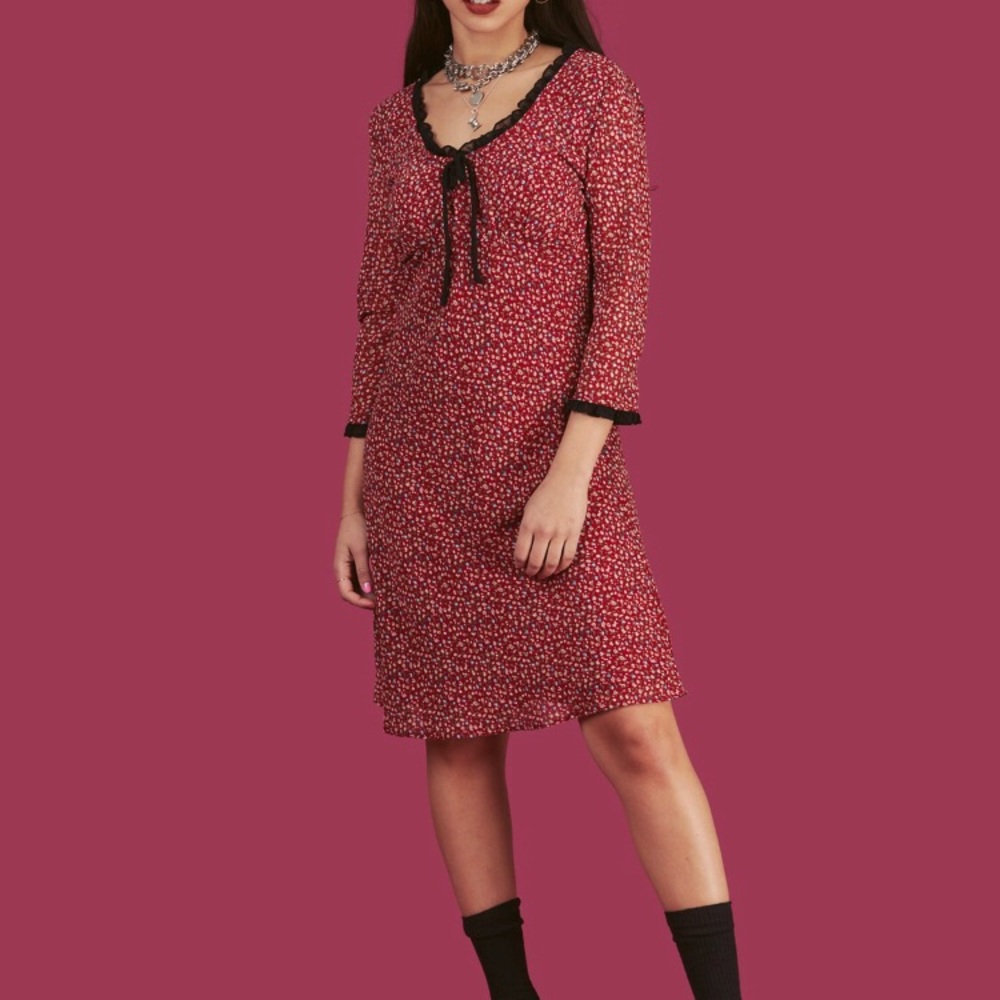 Unif berry dress